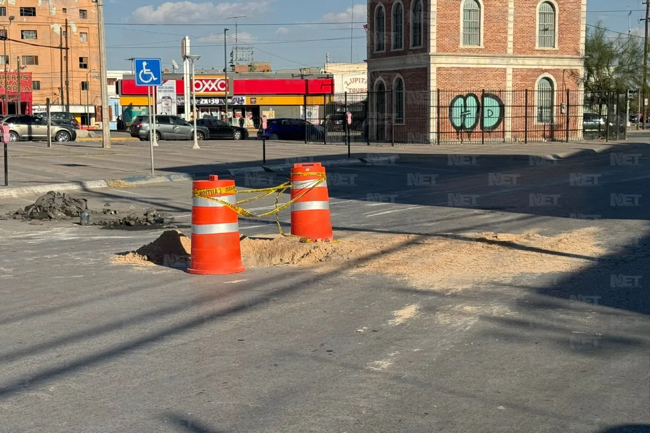 Así avanza la obra de construcción del puente de la avenida Vicente Guerrero