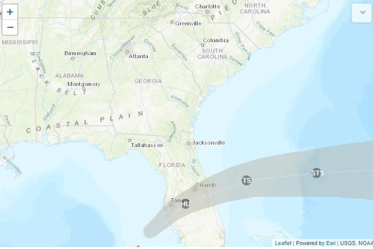 El huracán Milton toca tierra en Florida como categoría 3