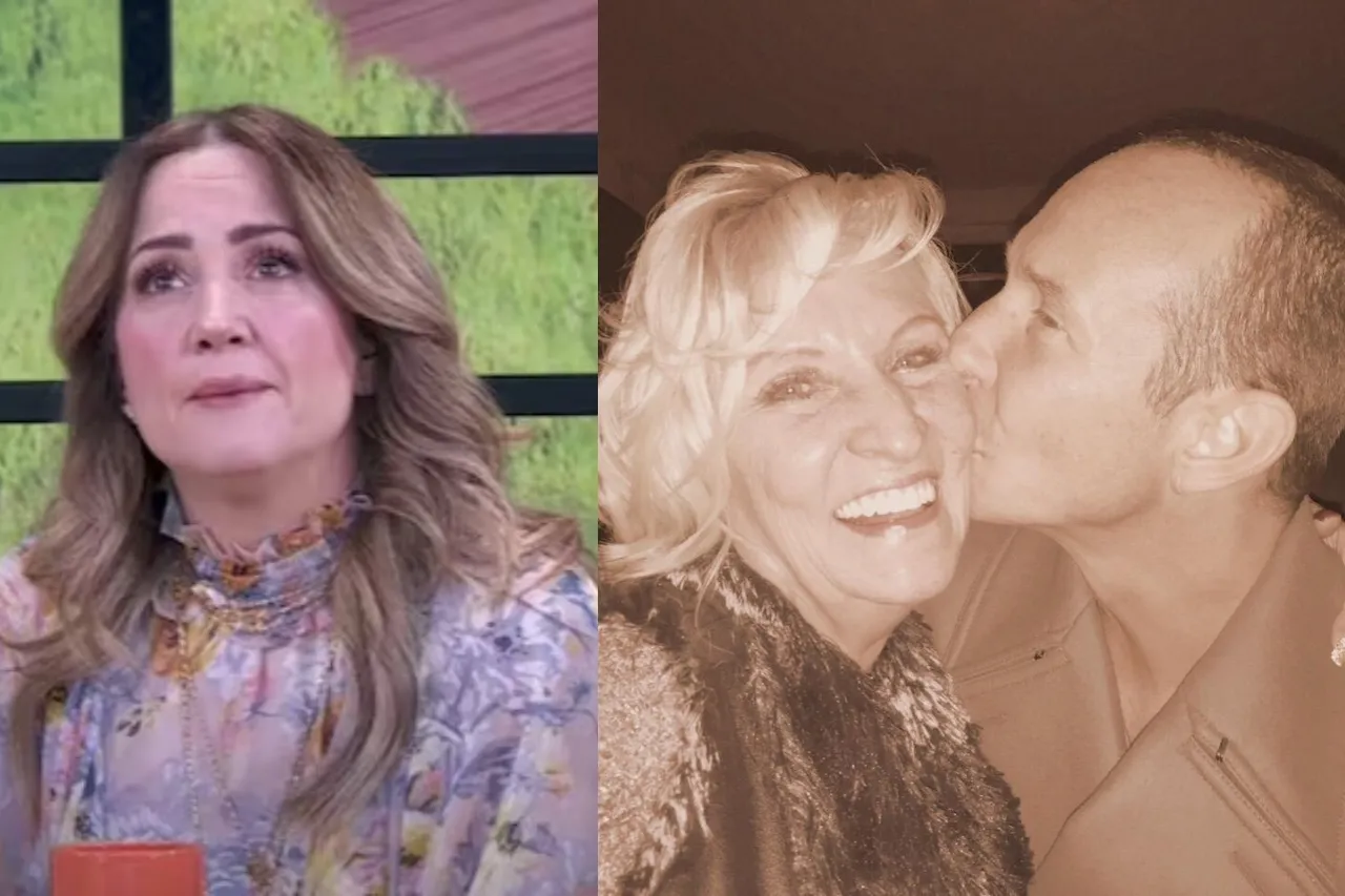 Andrea Legarreta revela por qué la mamá de Erik Rubín acabó en el hospital