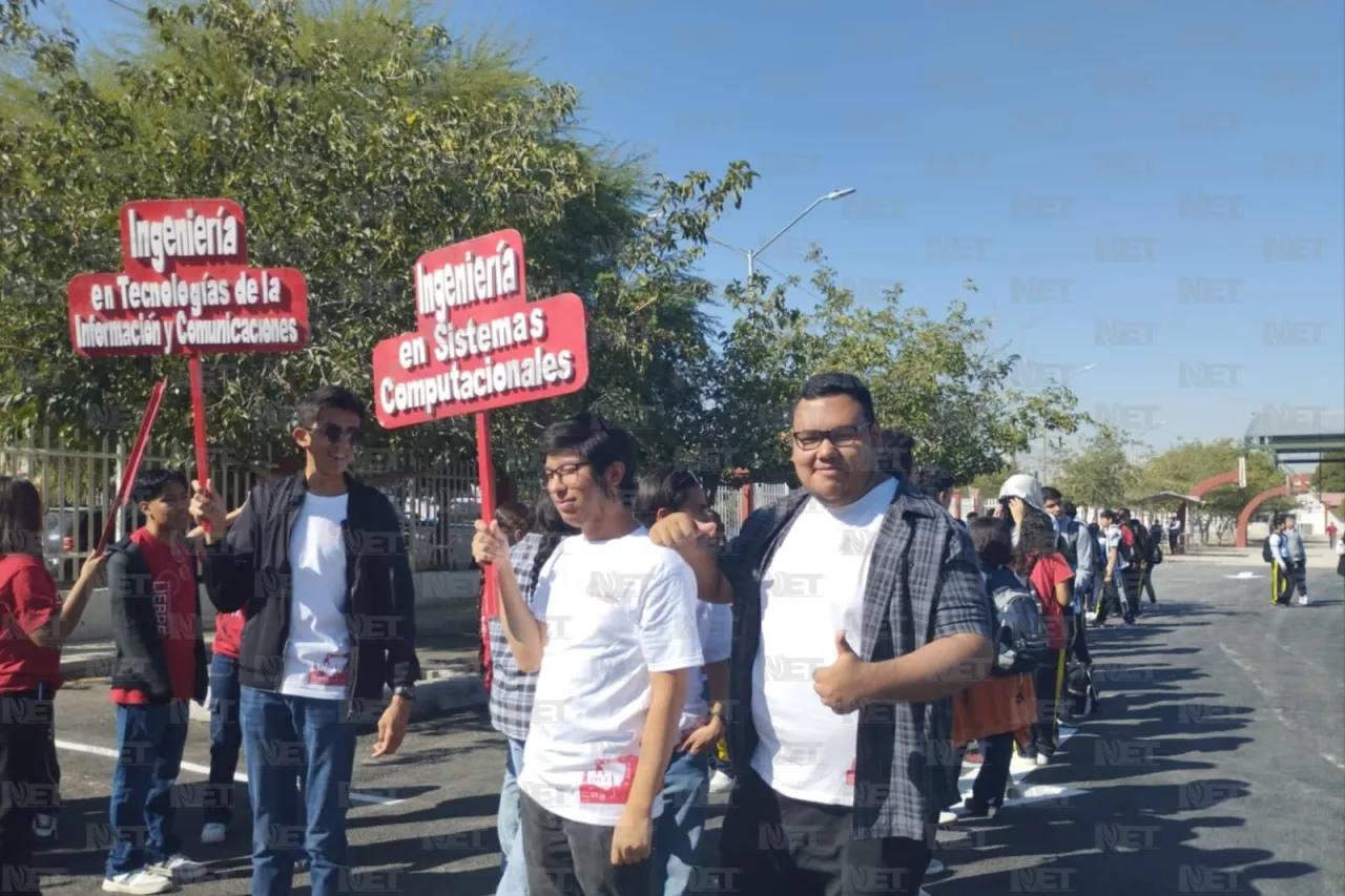 Estudiantes de preparatoria visitan Tec de Juárez para conocer oferta educativa