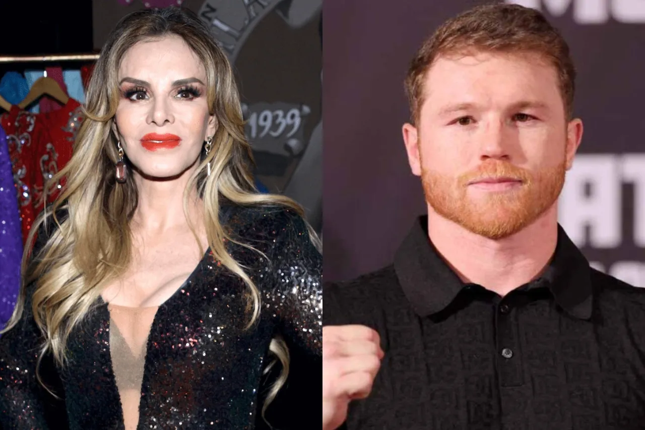 Lucía Méndez revela que está muy enamorada de 'El Canelo' Álvarez