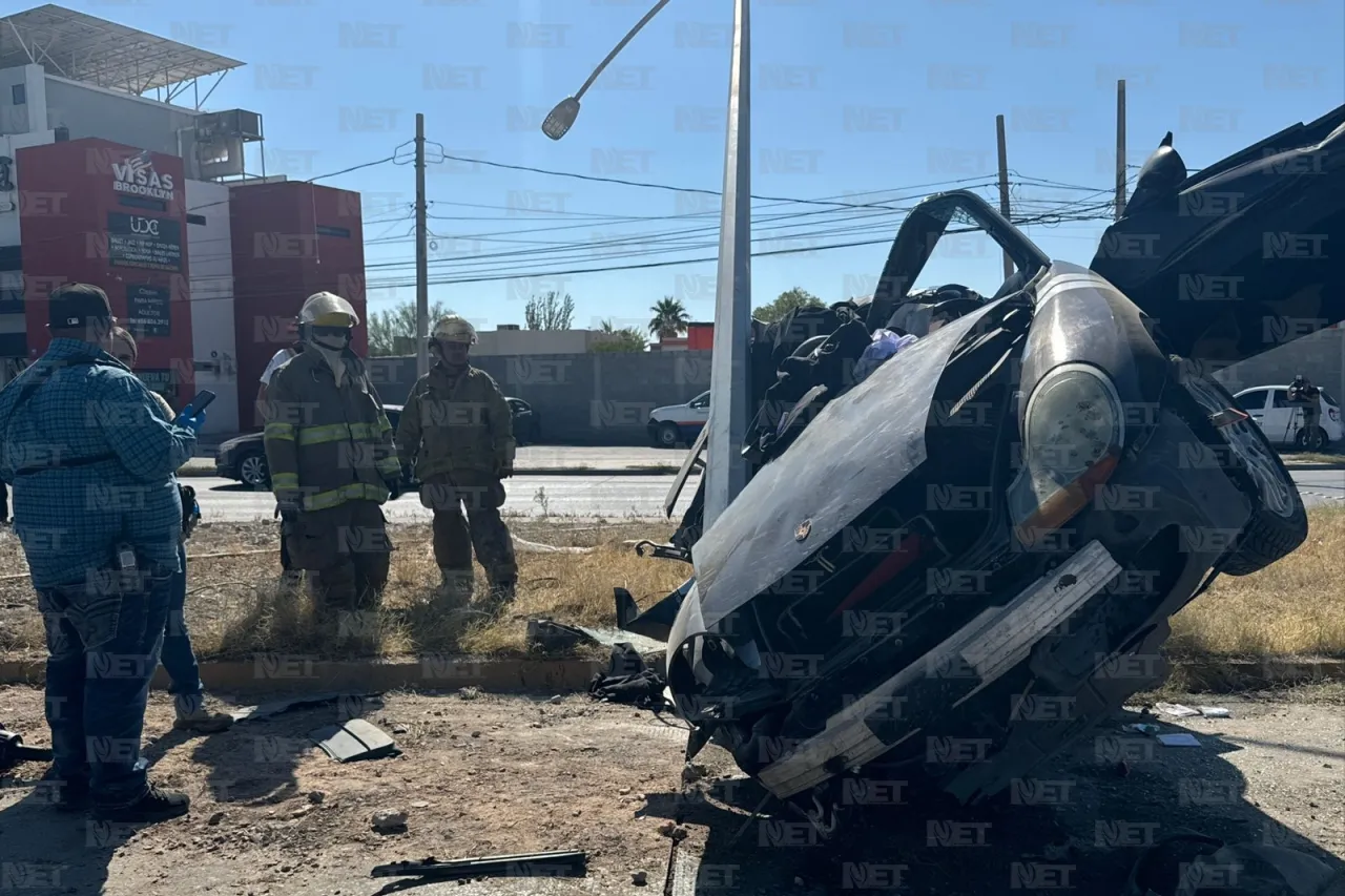 Choque de Porsche dejó un muerto y un hombre en código rojo