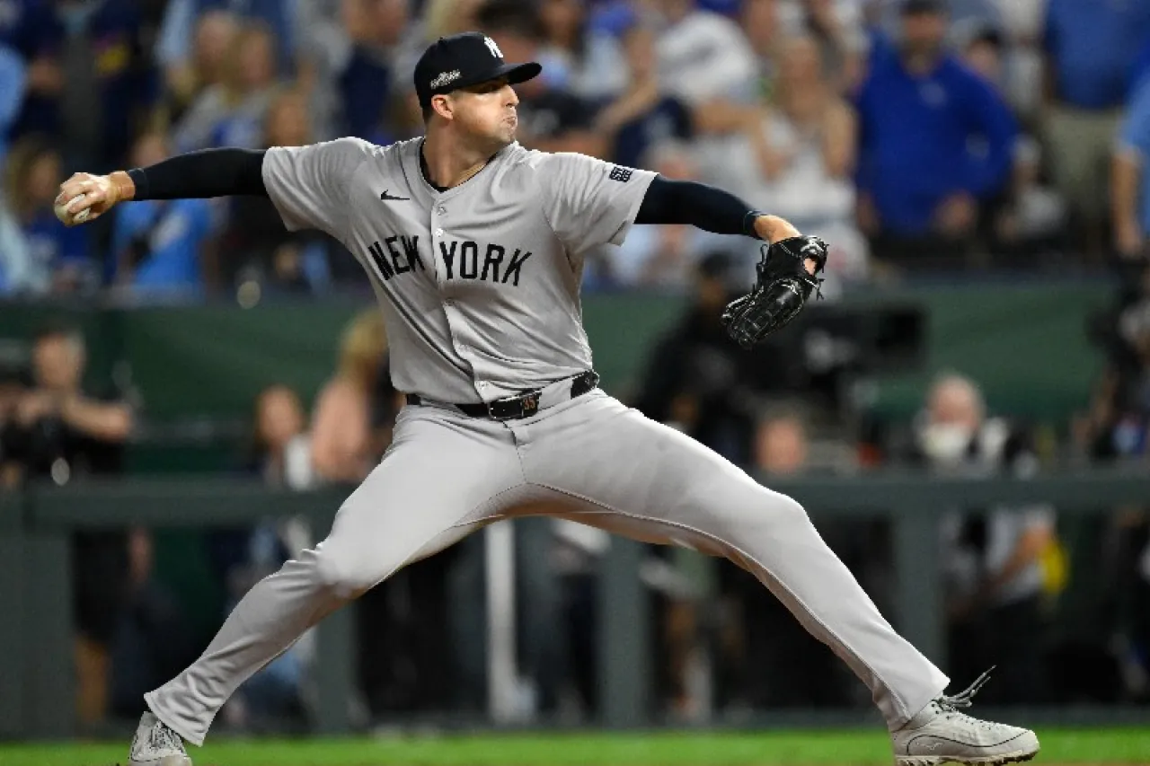 Clay Holmes 'agarra vuelito' a la hora buena con los Yankees