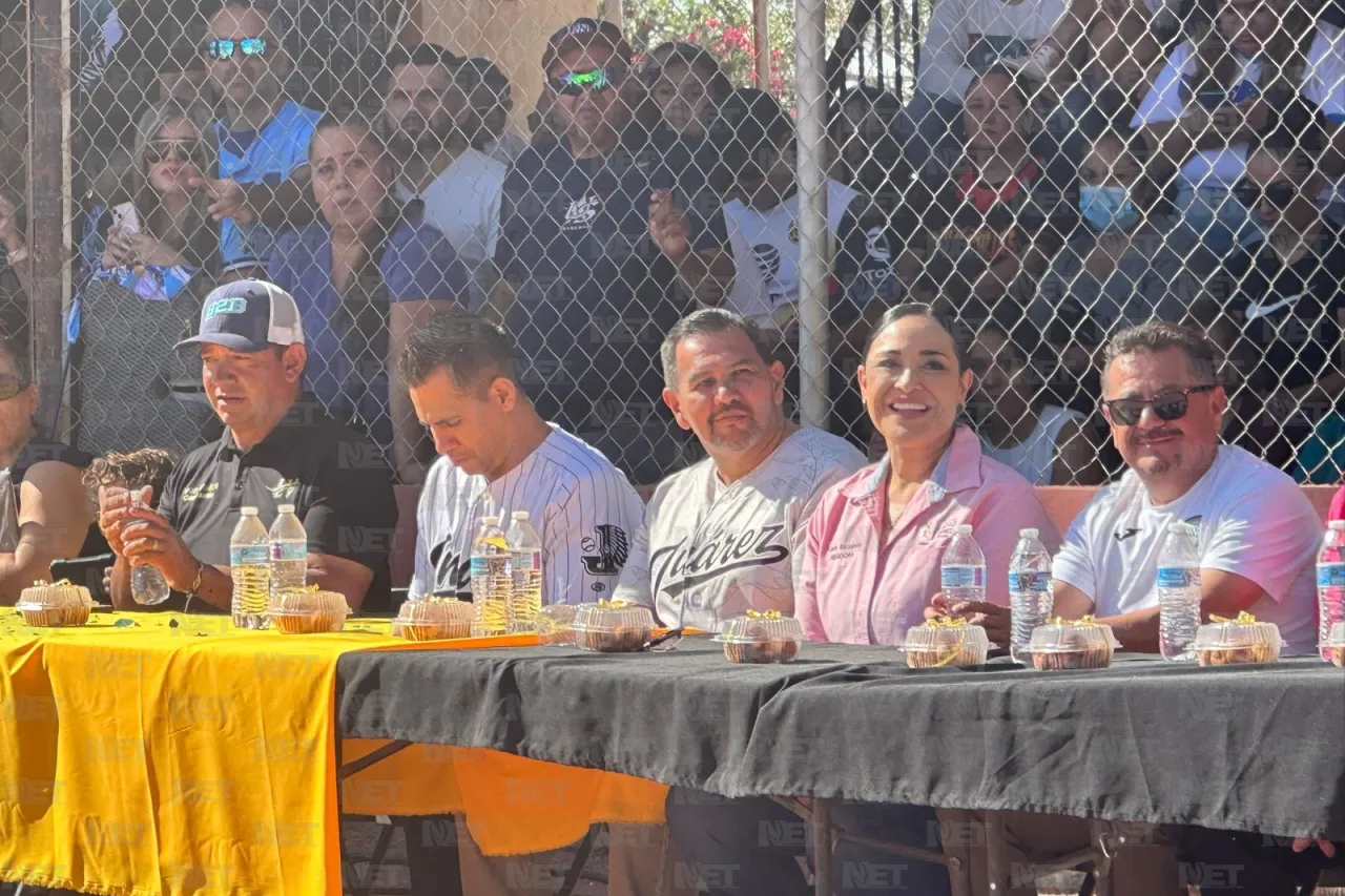 Acude alcalde a la inauguración de la Liga Villahermosa de beisbol