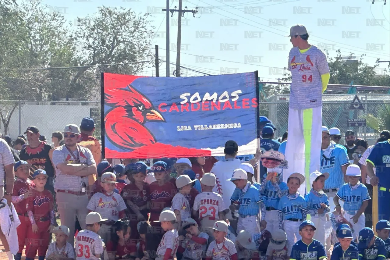 Acude alcalde a la inauguración de la Liga Villahermosa de beisbol