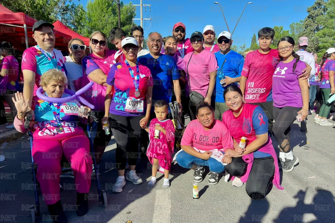 'Ya Quisieras Cáncer' viste de rosa El Chamizal