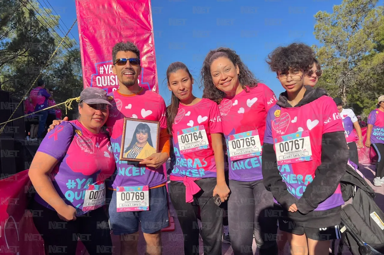 Murió por el cáncer; ahora su familia corre por ella