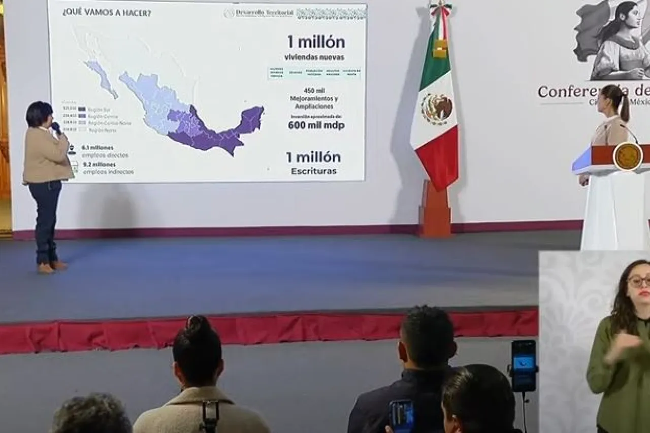 Gobierno de México construirá un millón de viviendas para combatir el rezago