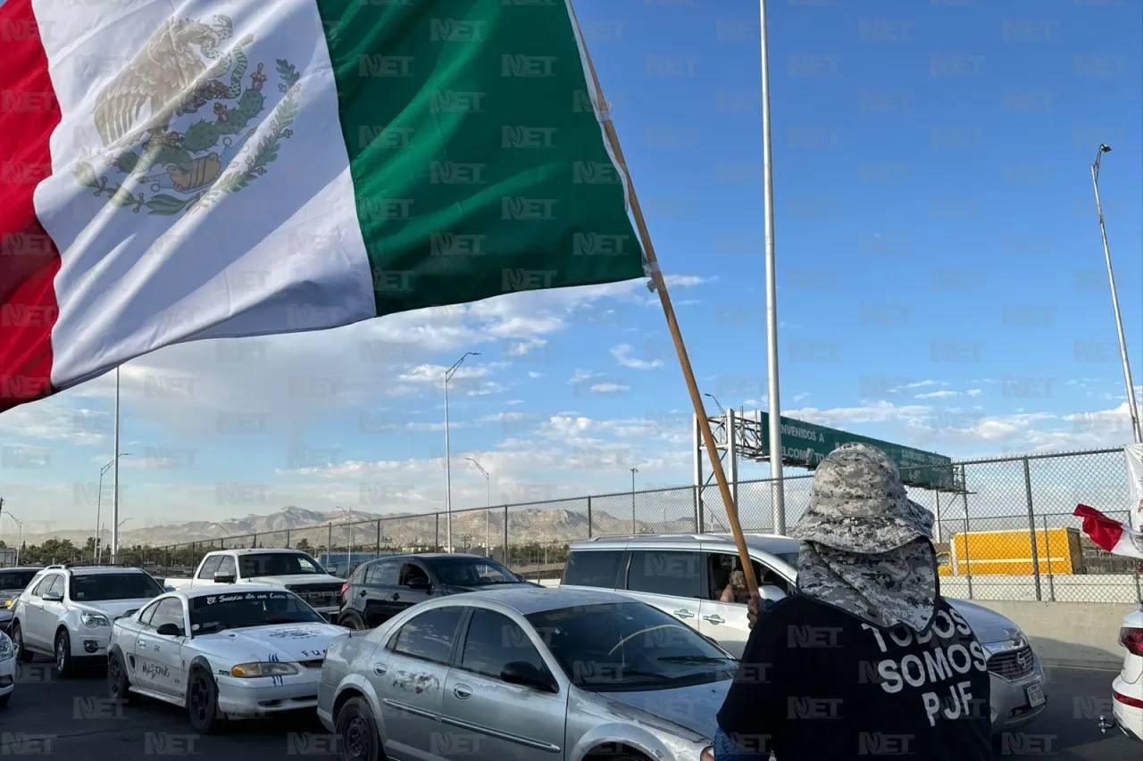 Cierran el puente Libre por protesta del Poder Judicial