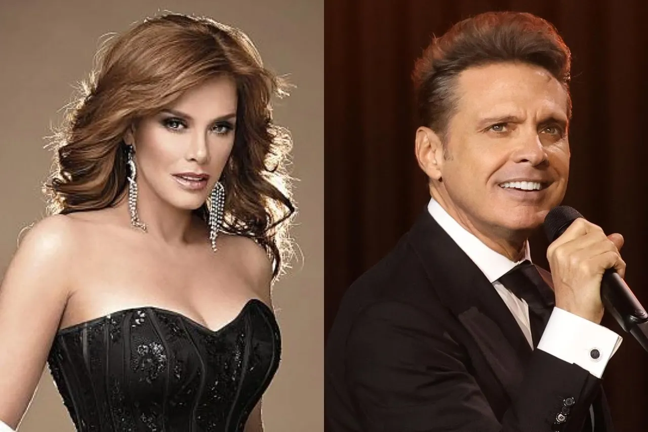 Lucía Méndez presume foto secreta de cuando era pareja de Luis Miguel