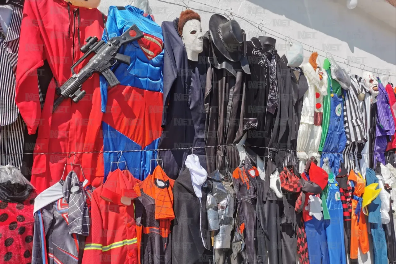 Juárez: Comienza la venta de disfraces para Halloween