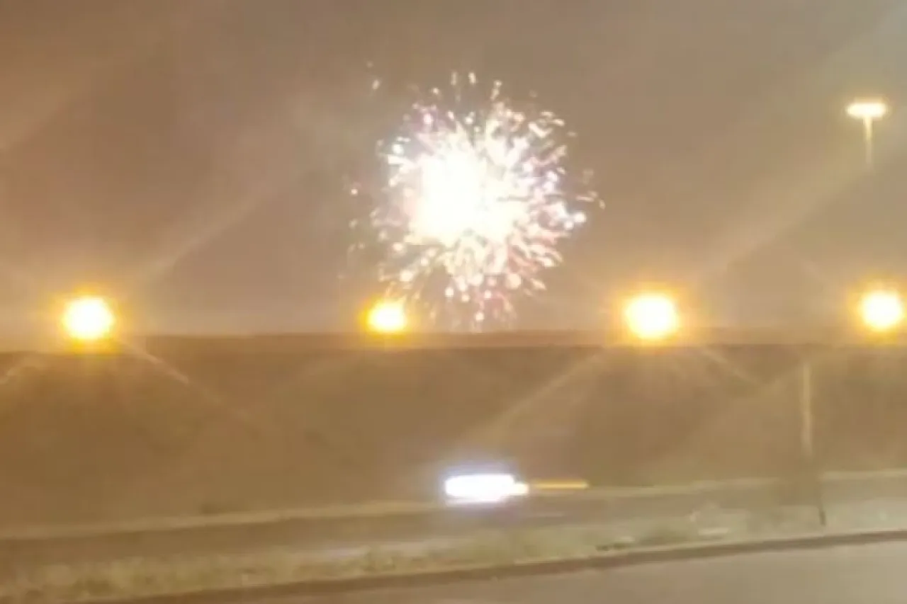 Video: Confunden fuegos artificiales de EP con detonaciones en Juárez