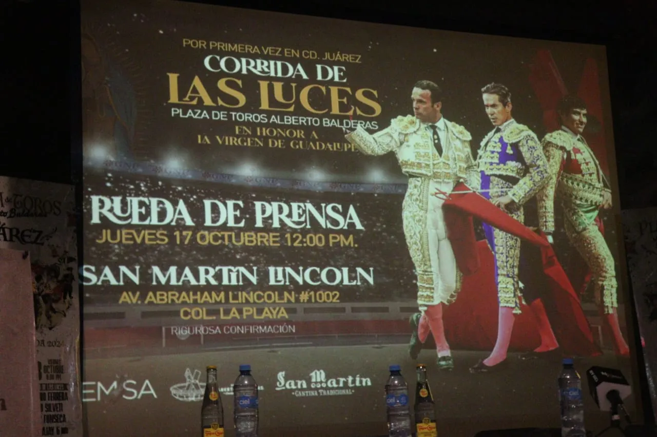 Invitan a la fiesta brava Corrida de las Luces