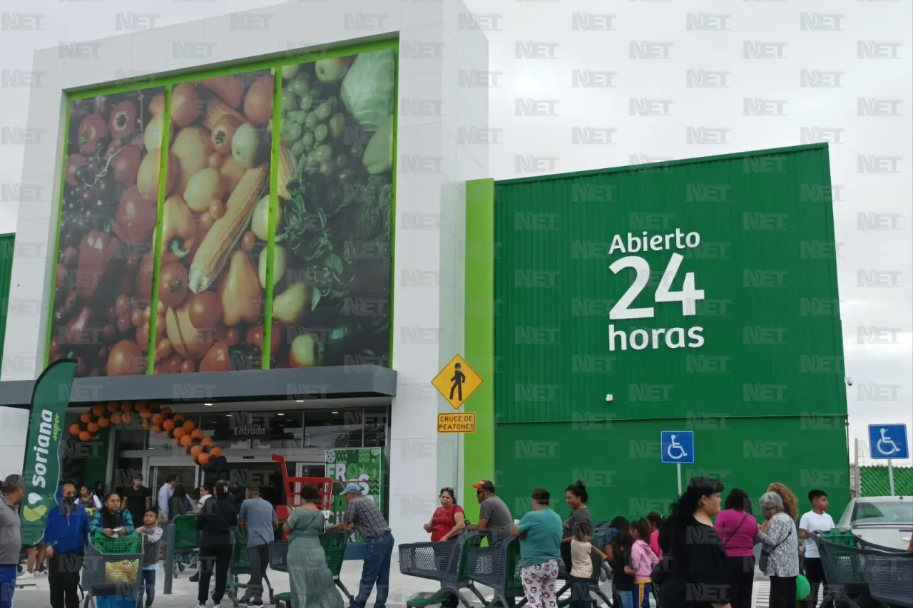 Juárez: Abre nuevo supermercado que opera las 24 horas