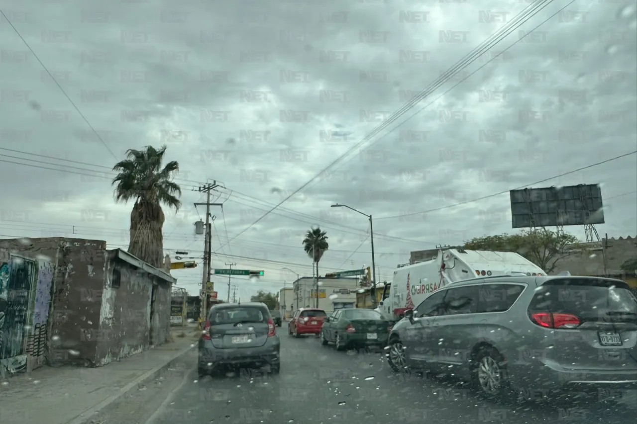 Comienzan las lluvias en algunos sectores de Juárez