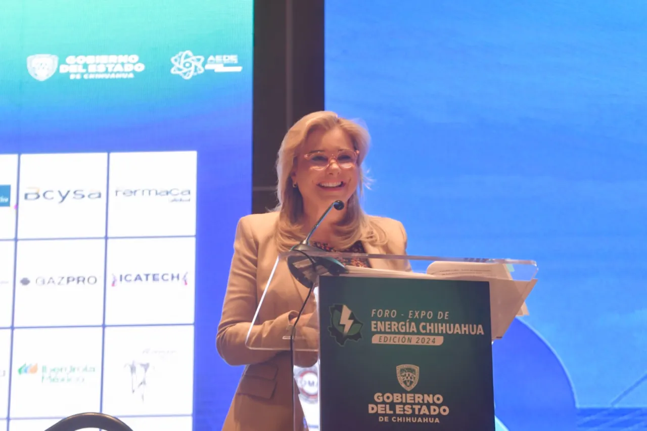 Inaugura gobernadora Foro-Expo Energía Internacional Chihuahua 2024