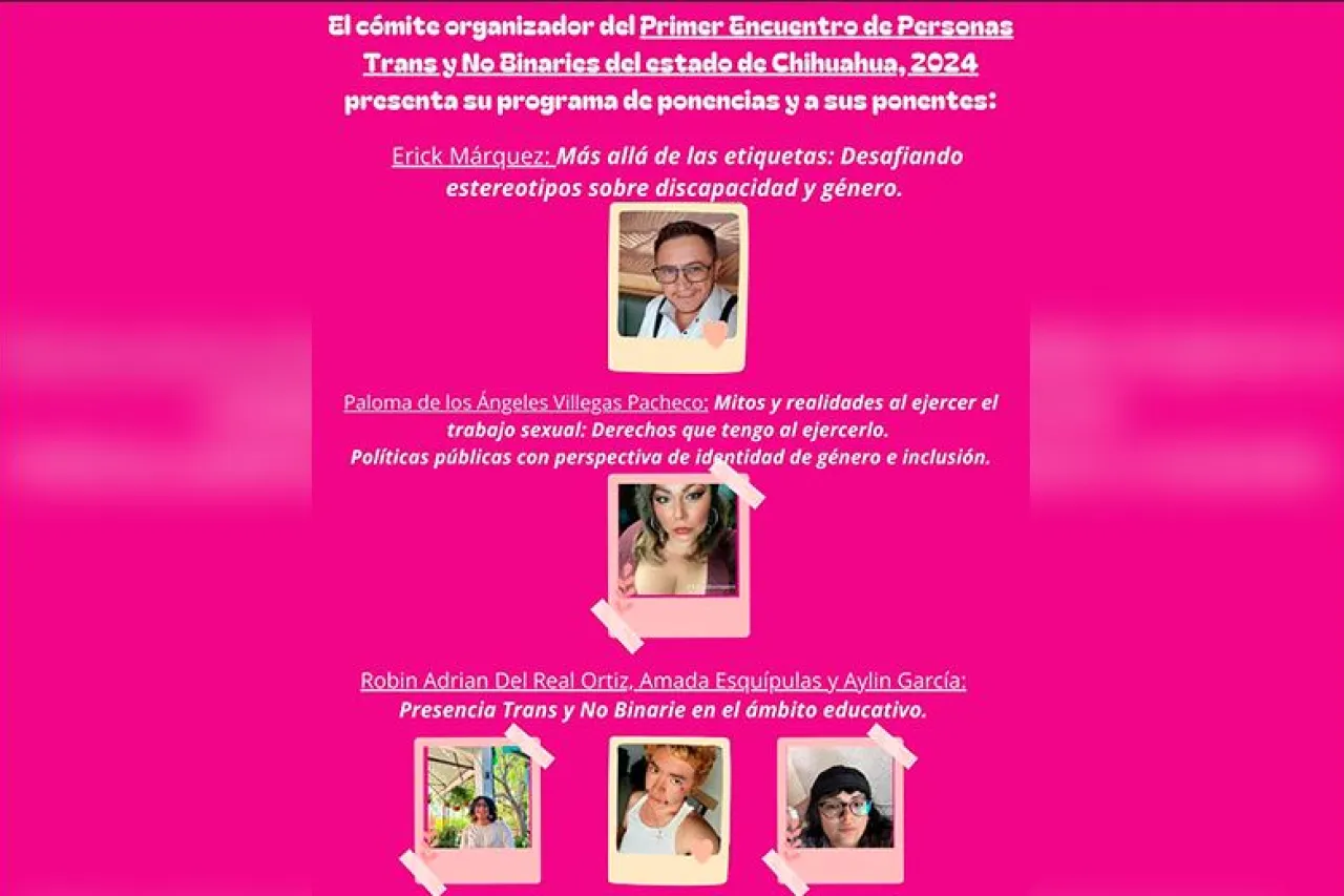 Invitan al Primer Encuentro de Personas Trans y No Binarias