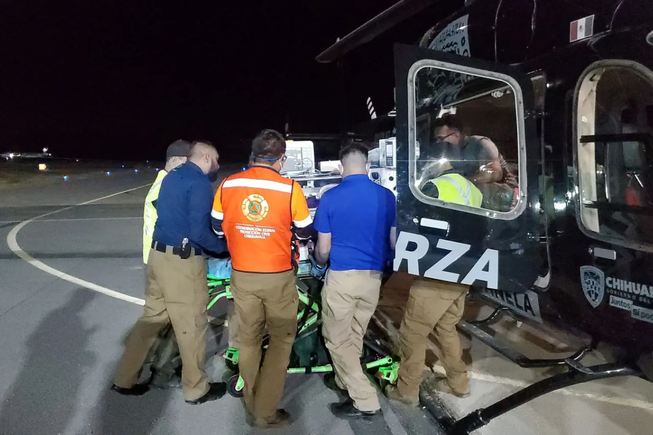 Juárez: Trasladan a recién nacido a Chihuahua para operación de emergencia