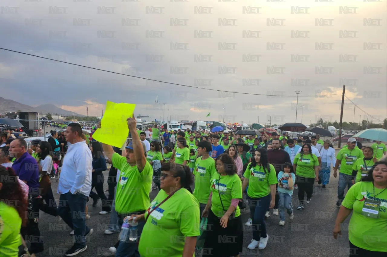 Inicia Marcha Para Jesús de la Iglesia Evangélica