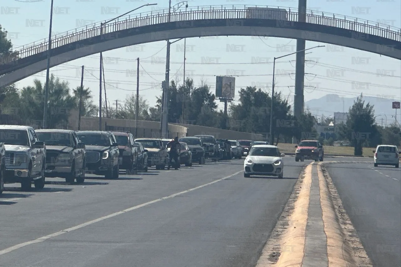 Reabren vialidades para llegar a los puentes internacionales 