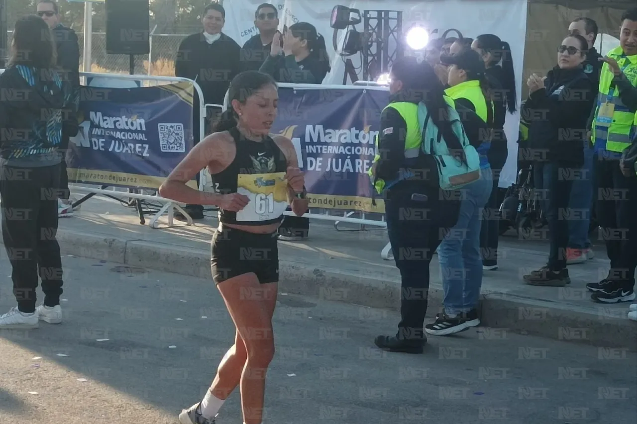 Mexicanos se llevan los 3 primeros sitios del Maratón Internacional de Juárez