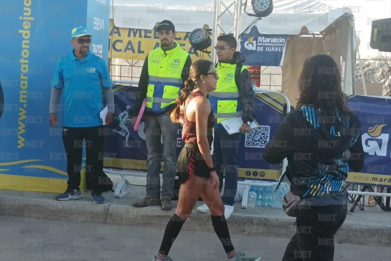 Mexicanos se llevan los 3 primeros sitios del Maratón Internacional de Juárez