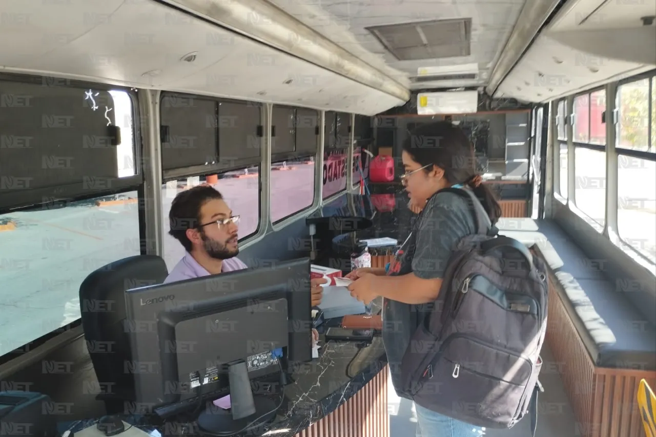 Aprovechan usuarios del Juárez Bus CAM Móvil en San Lorenzo