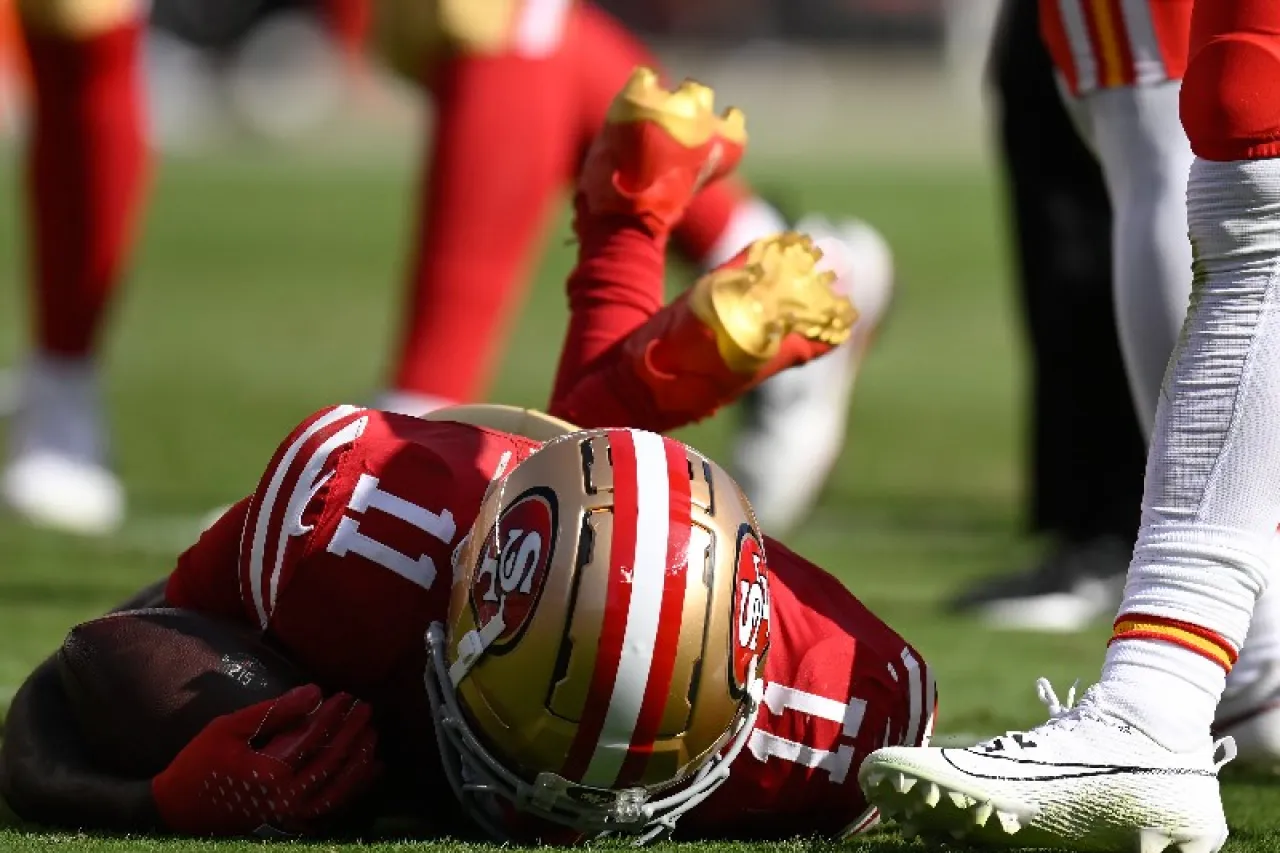 Durísima baja: Brandon Aiyuk se pierde la temporada con los 49ers