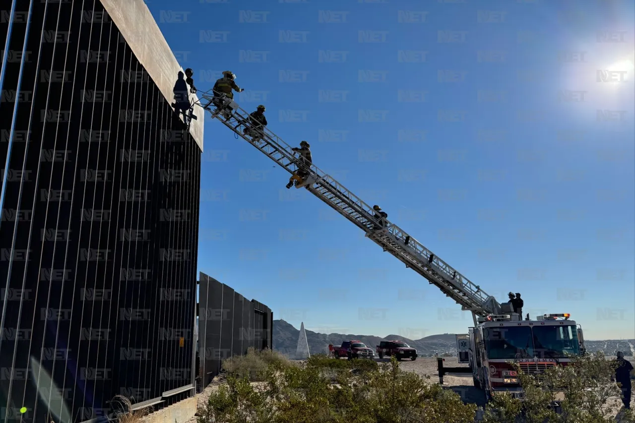 Simulacro en la frontera: dos migrantes rescatados en Anapra y Sunland Park