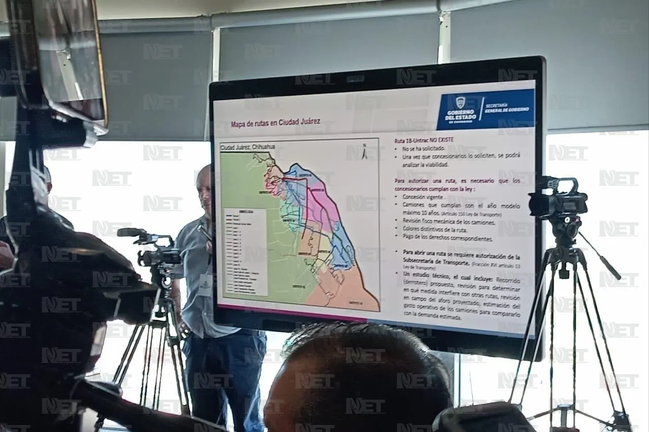 Descarta Gobierno Ruta 1B en Ciudad Juárez