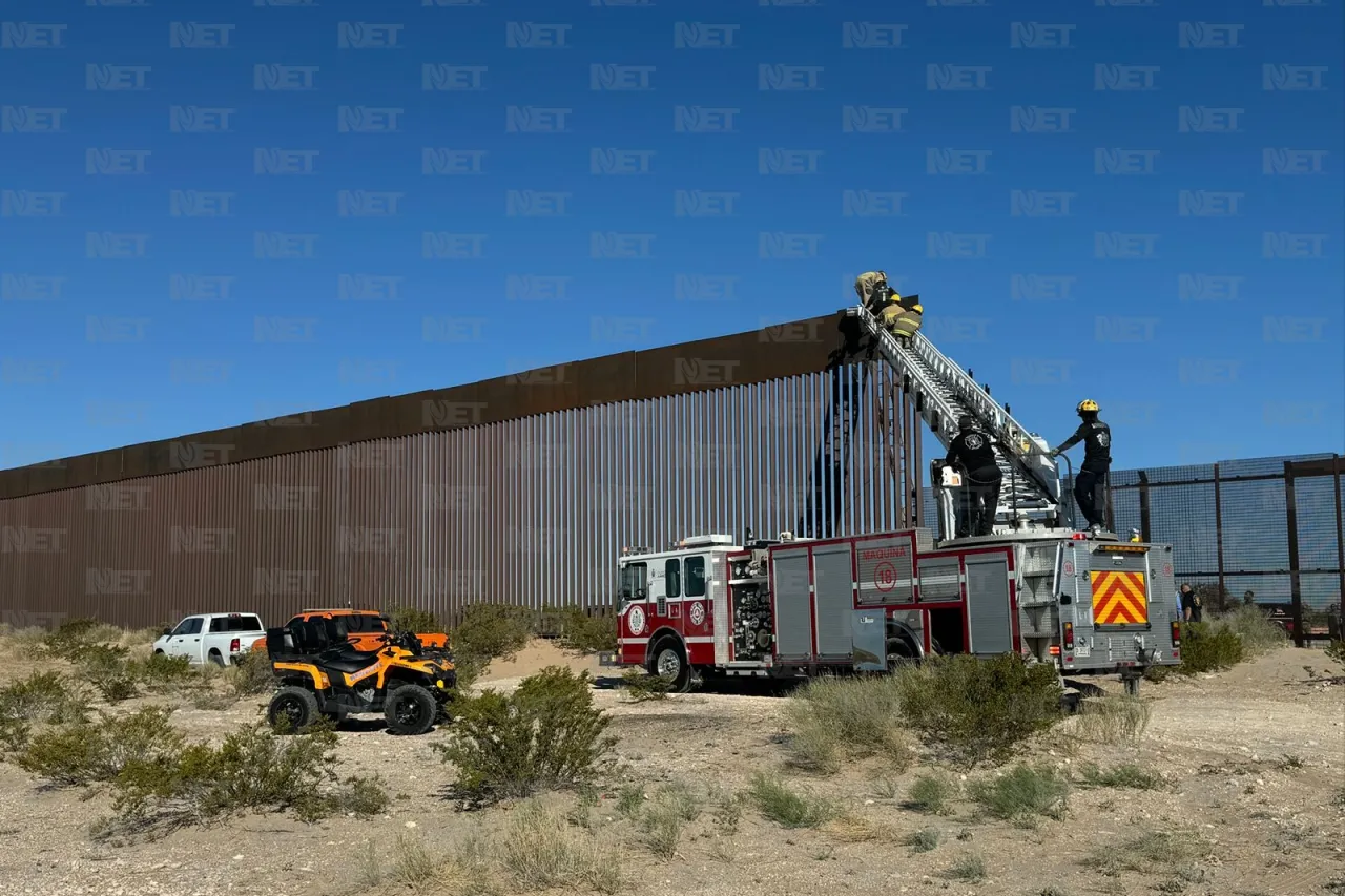 Simulacro en la frontera: dos migrantes rescatados en Anapra y Sunland Park