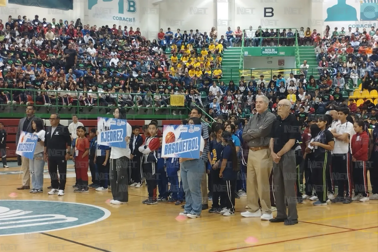 Inician actividades deportivas del nivel básico Zona Norte