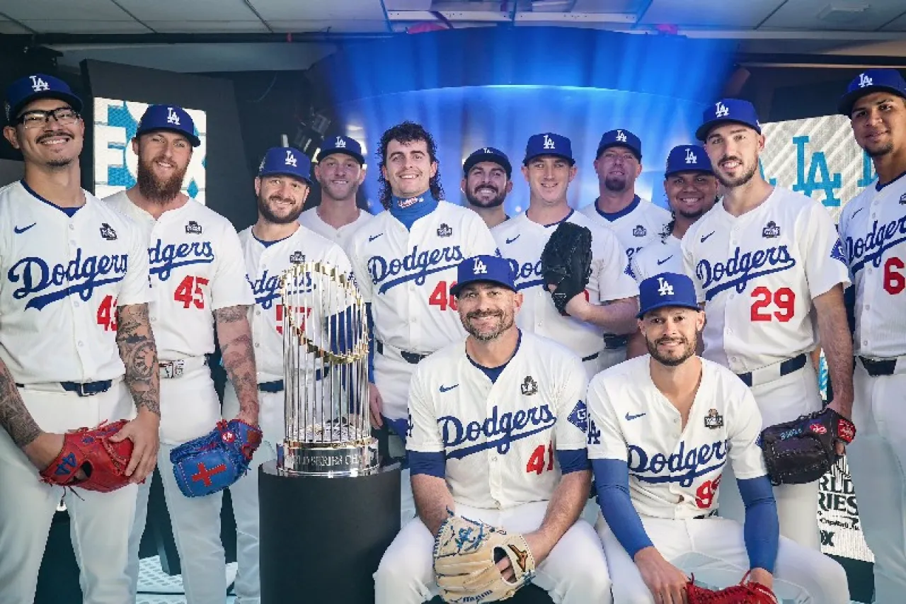 Listo el roster de los Dodgers para la Serie Mundial