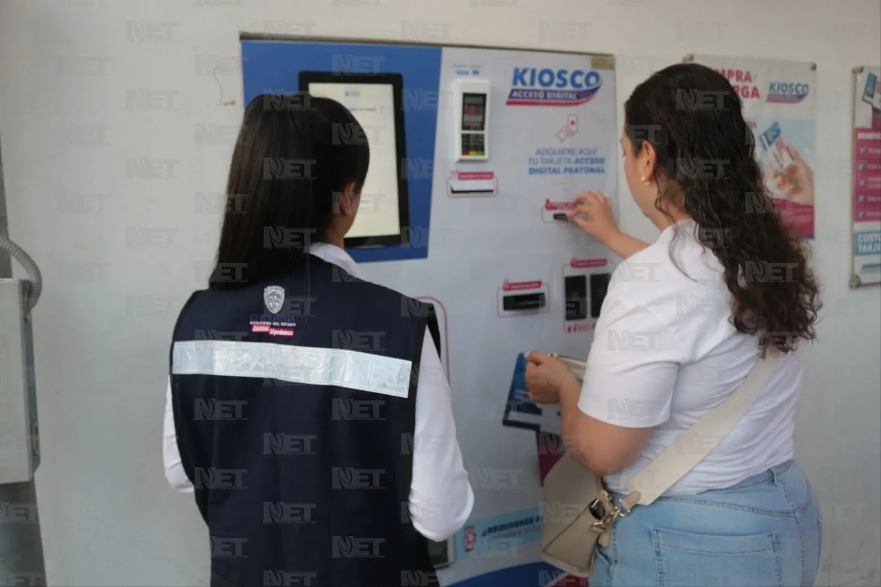 Agilizan tarjetas de acceso digital peatonal cruce de estudiantes y trabajadores