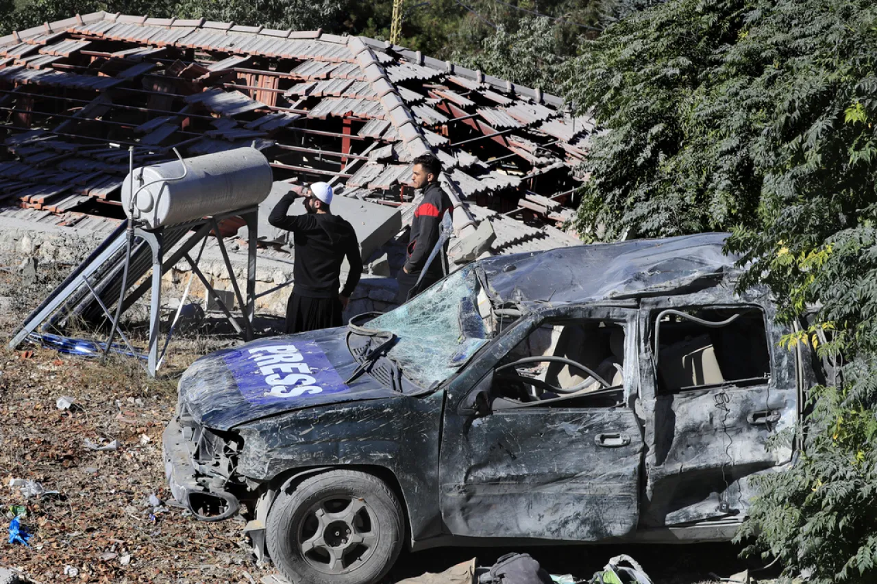 Mueren 3 periodistas en ataque aéreo de Israel en Líbano