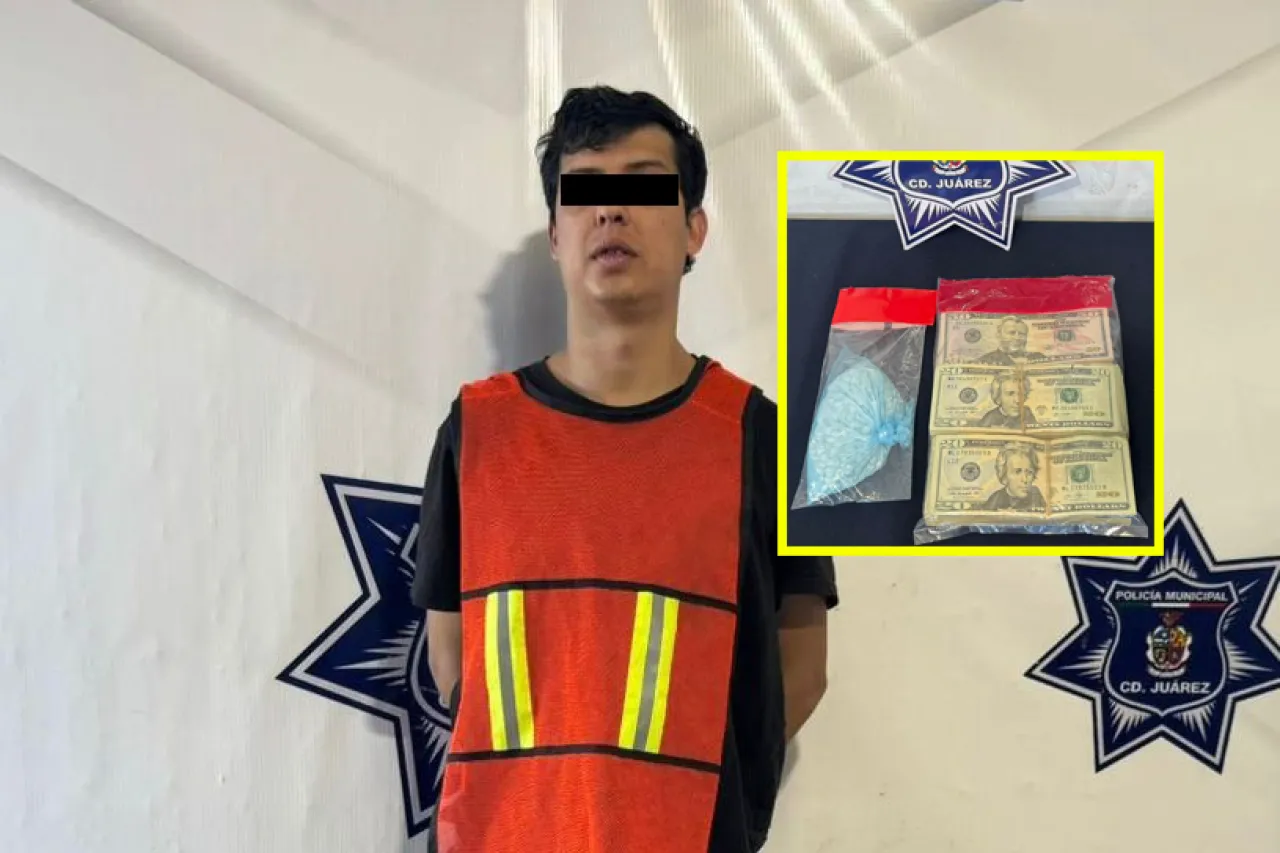 Detienen a hombre con mil pastillas de fentanilo