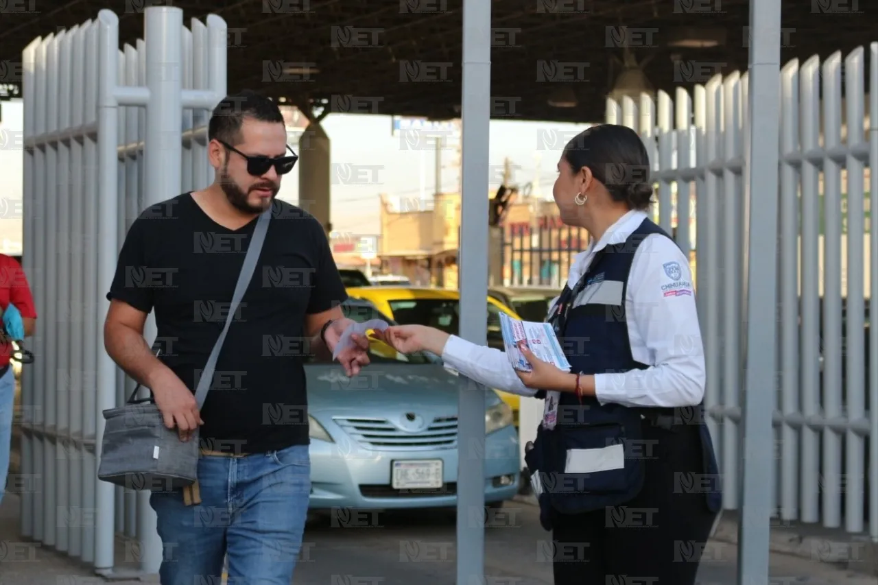 Agilizan tarjetas de acceso digital peatonal cruce de estudiantes y trabajadores