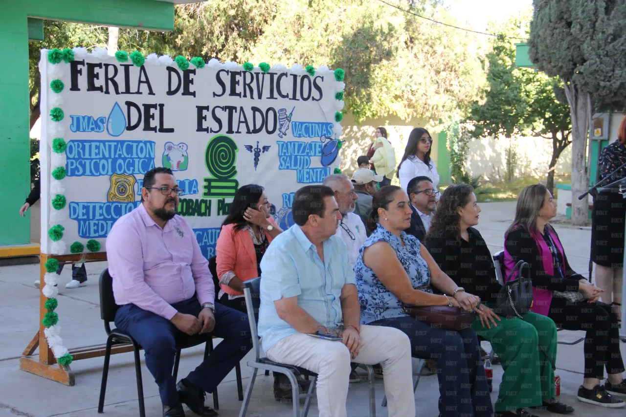 Lleva Estado feria de servicios al Cobach 19