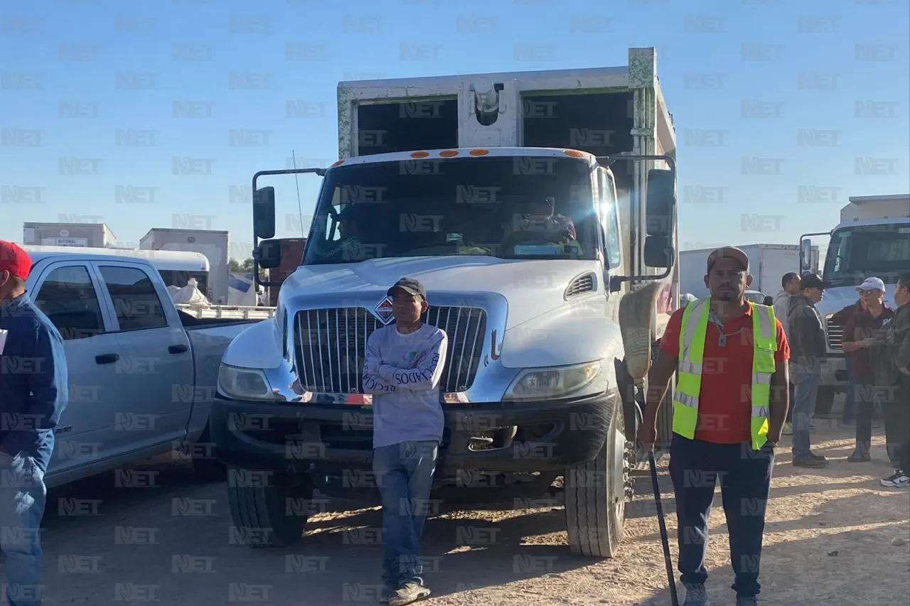 Voluntarios refuerzan trabajos de limpieza en la entrada de Juárez