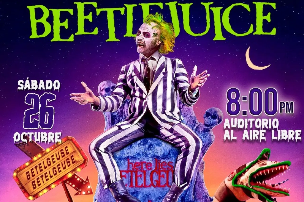 Hoy proyectarán 'Beetlejuice' en el cine al aire libre