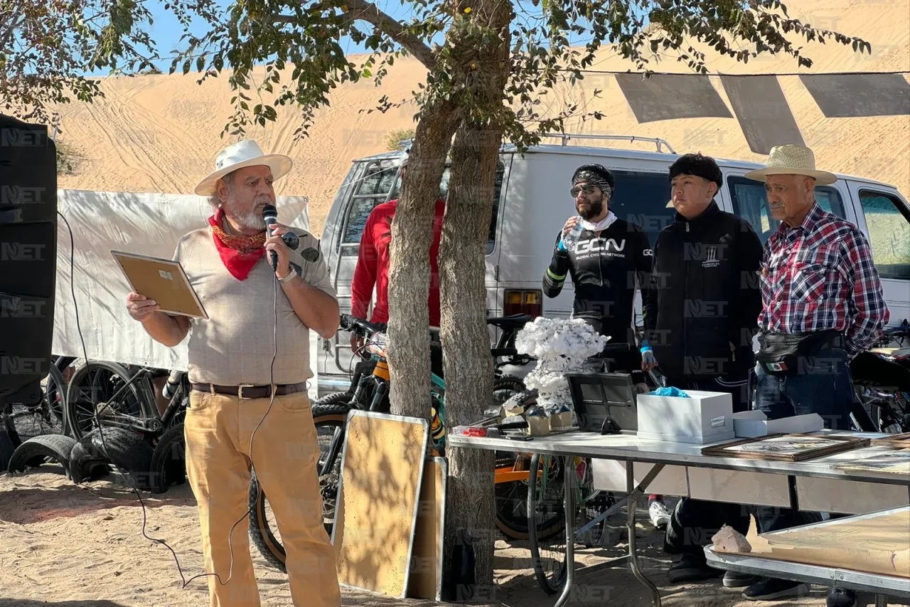 Cabalgantes, ciclistas y bikers celebran 26 años de la victoria de Sierra Blanca