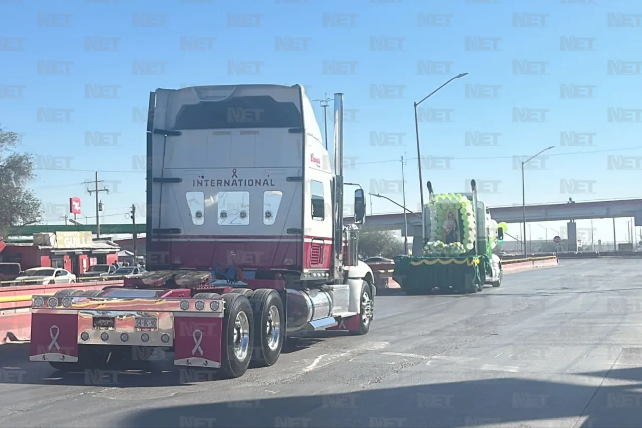 Realizan traileros caravana para celebrar a San Juditas