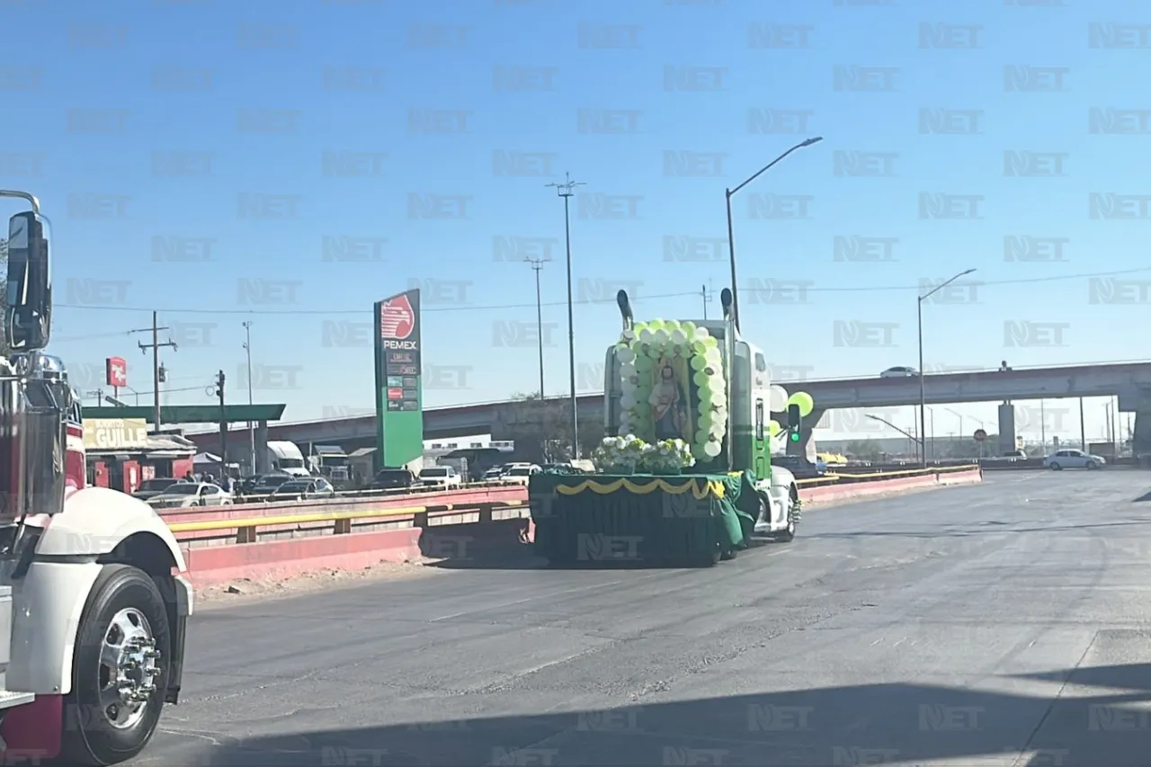 Realizan traileros caravana para celebrar a San Juditas