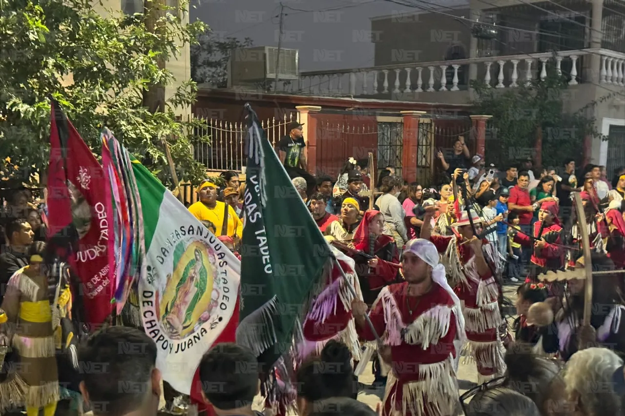 Celebran a San Judas Tadeo en la fiesta patronal