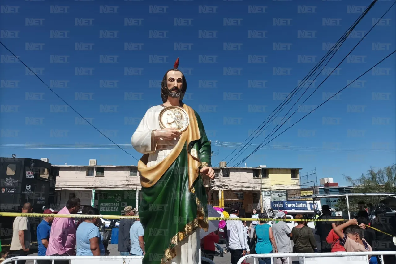 Muestran devoción al patrono de las causas difíciles; hoy celebran a San Judas