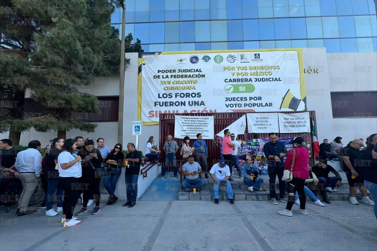 Trabajadores del PJ en Juárez siguen en paro