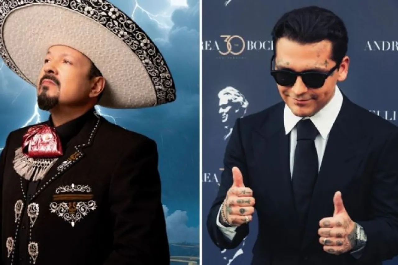 Pepe Aguilar le dice chaparro a Christian Nodal y lo critican