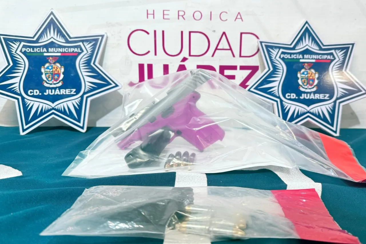 Arrestan a 4 con arma de fuego