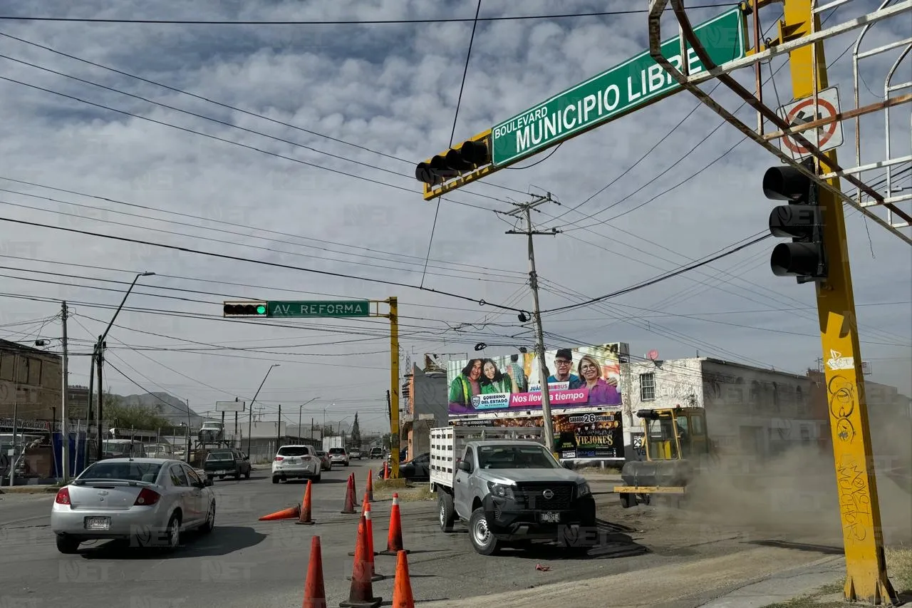 Trabajos en la avenida Reforma continuarán esta semana