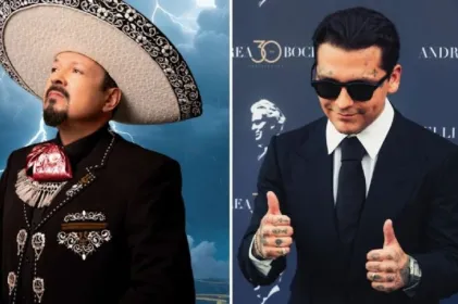 Pepe Aguilar le dice chaparro a Christian Nodal y lo critican 